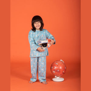 Astronaut: All I want to be! - Kids Organic Pajama Set