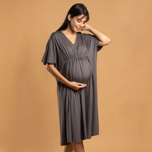 Charcoal Grey Kaftan Dress Online