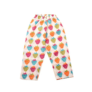 Strawberry Goes Pop - Kids Organic Pajama Set
