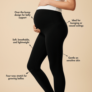 Bamboo Leggings for Pregnancy & Postpartum