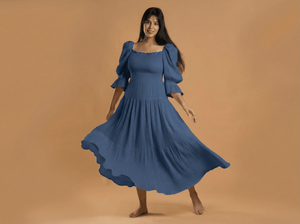 blue waffle dress Blue Mini Waffle Short Polo Dress  NeceSera