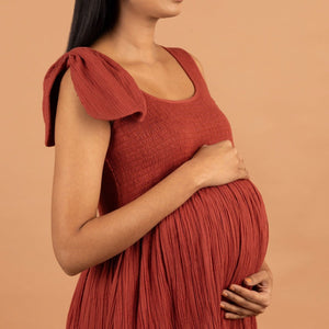 Red Bloom Dress