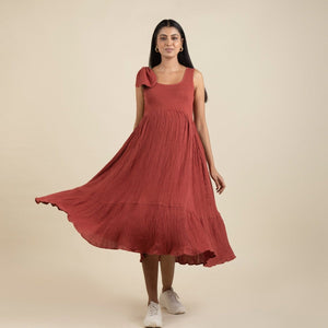 Red Bloom Dress