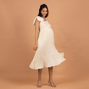 White Bloom Dress