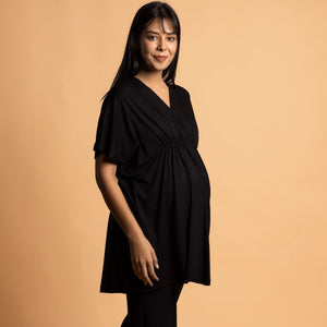 Black Kaftan Top