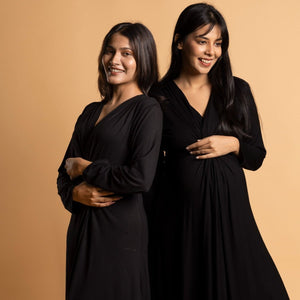 Black Knotted Dress