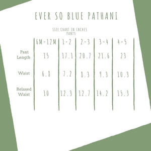 Ever So Blue Pathani - Block Hop India