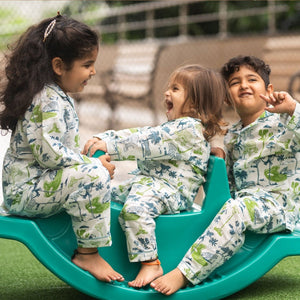 Into the wild - Kids Pajama Set - Block Hop India