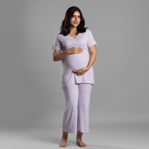 Lilac Maternity Co-ord Set