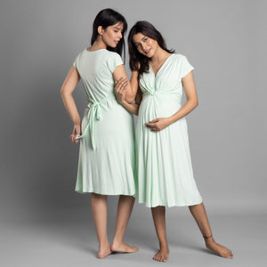 Lime Maternity Everyday Dress