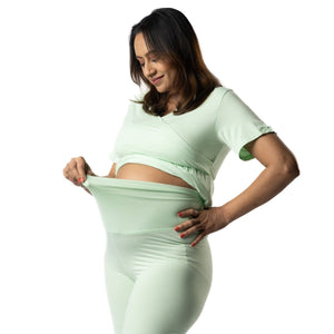 Lime Maternity Pants - Block Hop India