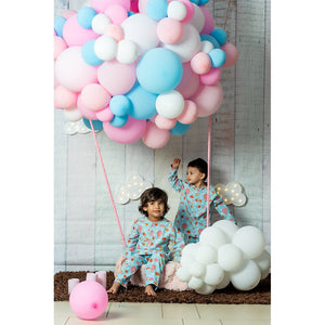 Mommy & Me - Air Pajama Twinning Set - Block Hop India